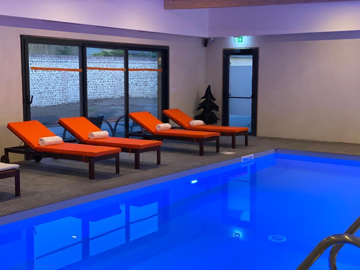 Hotel-Spa-Piscine Le Petit Castel Beuzeville-Honfleur Zewnętrze zdjęcie